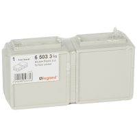 Короб двойной пластиковый 2х3 модуля Legrand 650331