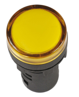 Лампа AD16DS LED матрица d16мм желтый 24В AC/DC IEK BLS10-ADDS-024-K05-16