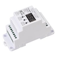 Конвертер SMART-K29-DMX512 (230V, 2x1.2A, TRIAC, DIN) (ARL, Пластик) Arlight 027130