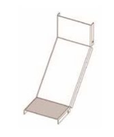 Крышка  лотка КЛП 150х50-90 У3 для поворота трассы вверх на 90, окрашенная, S1,0 Завод ЭМИ Курган П0000013838