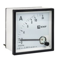 Амперметр AM-A961 аналоговый на панель 96х96(квадратный вырез) 10А прямое подключение PROxima EKF ama-961-10