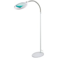 Лупа напольная , 3D, с подсветкой 42 LED, белая REXANT 31-0512