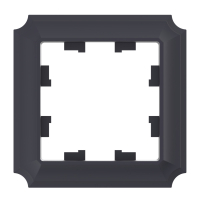 ATLASDESIGN ANTIQUE 1-постовая рамка, КАРБОН Systeme Electric ATN101001