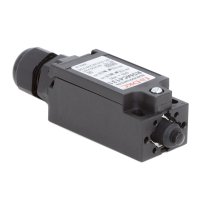 Концевой выключатель с двумя нормально закрытыми  контактами (NC+NC). Исполнение с кнопкой. DKC R5MC4131