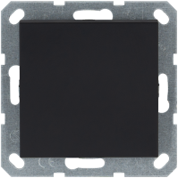 Заглушка черный матовый (soft touch) Jasmart G8001PB