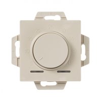 ATLASDESIGN ТЕРМОСТАТ электрон. теплого пола с датчиком, 10A, механизм, БЕЖЕВЫЙ Systeme Electric ATN000235
