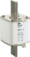 Плавкая вставка предохранителя ППНИ-39, габарит 3, 250А IEK DPP50-250 Плавкая вставка предохранителя ППНИ-39, габарит 3, 250А IEK DPP50-250