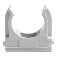 Крепеж-клипса для труб 25мм Полистирол 10шт Промрукав PR.02725м