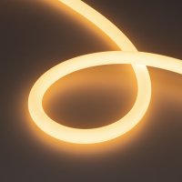 Лента герметичная MOONLIGHT-TOP-A336-D18mm 24V Warm2700 360deg (14.4 W/m, IP65, 2835, 5m, wire x1) (Arlight, Вывод кабеля прямой) 038760