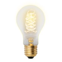 Лампа накаливания декоративная ЛОН 40вт 250Лм Е27 Vintage IL-V-A60-40/GOLDEN/E27 CW01 Uniel UL-00000475 Лампа накаливания декоративная ЛОН 40вт 250Лм Е27 Vintage IL-V-A60-40/GOLDEN/E27 CW01 Uniel UL-00000475