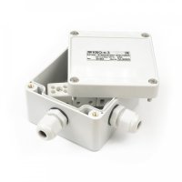 Коробка взрывозащишенная огнестойкая пластиковая 3 ввода 0,75-1,5 мм  белая 103х129х55 Спецприбор Промрукав PR08.15634