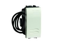 Переключатель черный 1 модуль с подсветкой DKC 77011NL