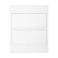 Бокс пластиковый ЩРН-П-24 IP41 белый (белая дв.) KRANZ Kranz KR-11-0325