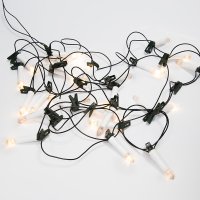 Гирлянда свечи 6 м, темно-зеленый ПВХ, 30 LED тёплый белый Neon-Night 303-084