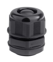 Кабельный ввод IP68 M32 с мембраной черный для    кабеля d.18-25mm DKC 53M3225