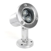 Прожектор светодиодный подводный ДО-3w 24в RGB IP68 (БЕЗ ДРАЙВЕРА!) FERON LL-822 48467