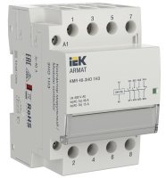 ARMAT Контактор модульный KMR 40А 230В AC 3НО 1 НЗ IEK AR-KMR10-040-31-230 ARMAT Контактор модульный KMR 40А 230В AC 3НО 1 НЗ IEK AR-KMR10-040-31-230