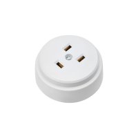 Розетка РШ для электрической плиты 32А, 250В, 2Р+РЕ ОУ белая REXANT 11-8984