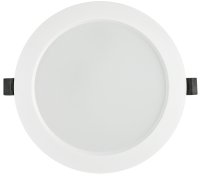 Светильник светодиодный встраиваемый ДВО 1614 белый круг 20Вт 6500К IP20 IEK LDVO0-1614-20-6500-K01