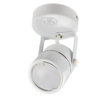 Светильник DLC-S612 GU10/B WHITE декоративный накладной  Sotto Без лампы цоколь GU10 Выкл на корпусе металл белый Fametto Uniel UL-00009419