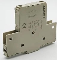 Контакт дополнительный боковой 1но+1нз gv3-A01 ANDELI ADL06-646 Контакт дополнительный боковой 1но+1нз gv3-A01 ANDELI ADL06-646