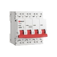 Выключатель нагрузки ВН-63N 4P 63А PROXIMA EKF S63463 Выключатель нагрузки ВН-63N 4P 63А PROXIMA EKF S63463