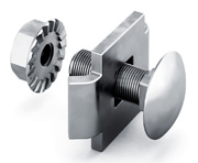 Соединитель проволочного лотка 20 одинарный крепежный комплект, Сендзимир цинк OSTEC 041001 СПЛО-20-СЦ