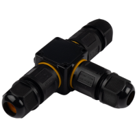 Коннектор кабельный PCC-T3-F 3x2.5 24A IP68 JazzWay 5053502