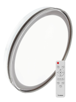 Светильник светодиодный ДБО-75 настенно-потолочный управляемый LEGION 230В 3000-6500K 6000Лм 485x85мм Космос KSLegi75W