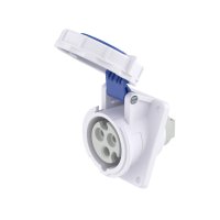 Розетка скрытой установки с наклоном IP67 16А 2P+E 230В DKC DIS4181663 Розетка скрытой установки с наклоном IP67 16А 2P+E 230В DKC DIS4181663