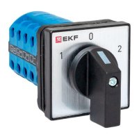 Переключатель кулачковый ПК-1-24 10А 4P (1-0-2) IP65 EKF pk-1-24-10-65
