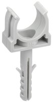 Держатель с защелкой и дюбелем CT16 (без винта) IEK CTA10MP-CT16-K41-100 Держатель с защелкой и дюбелем CT16 (без винта) IEK CTA10MP-CT16-K41-100