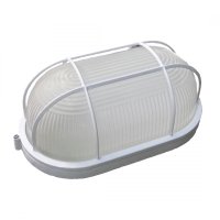 Светильник НБП-04-60-002 овал с/р E27 IP54 белый  Банник Витебское Электротехническое Предприятие СВЕТ В-07833