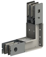 Секция магистральная угловая ШМА-5 1000А IP55 AL 3P+N(100%)+PE (корпус) вертикальная ШМА 5.10.1000.38 СОЭМИ Н0210401410