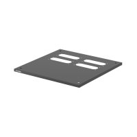 Верхняя панель под фланец FL21 черная RAL9005 600x600 мм DKC R5KTFL66B