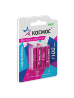 Аккумулятор R03 (ААА) 1100mAh Ni-MH 4 на блистере, КОСМОС Космос KOCR03NIMH1100mAh4BL