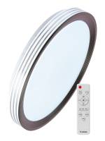 Светильник светодиодный ДБО-75 настенно-потолочный управляемый AFINA 230В 3000-6500K 6000Лм 485x90мм Космос KSAfin75W