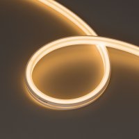 Лента герметичная MOONLIGHT-TOP-U-A156-13x12mm 24V Warm2700 (11 W/m, IP67, 5m, wire x2) (Arlight, Вывод кабеля боковой) 042780