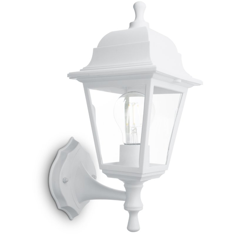 НБУ 04-60-001 60W 230V E27 340*190мм белый,       вверх/вниз, 4-х гранник FERON 32267 НБУ 04-60-001 60W 230V E27 340*190мм белый,       вверх/вниз, 4-х гранник FERON 32267