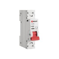 Выключатель нагрузки 1P 40А ВН-63N PROxima EKF S63140