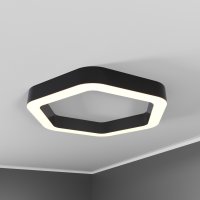 Светильник светодиодный RVE-LBX-HOLE-HEXA-SOFT-1600х80мм 117Вт Накладной 4000К белый) RVElektro RVE00001541